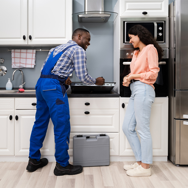 how long does it typically take to complete cooktop repair services in Warriors Mark
